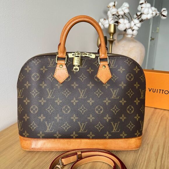 ✅AUTHENTIC✅LOUIS VUITTON ALMA PM - Picture 4 of 14